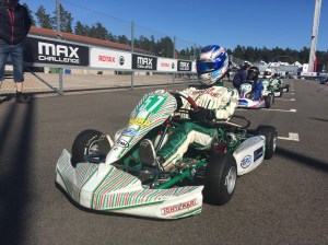 Daniel testar Olivers Formel Mini