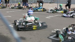 Daniel på väg ut för ett nytt pass